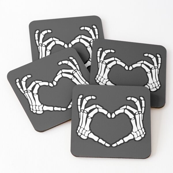 Item preview, Skeleton Finger Heart Love designed and sold by FestDrip.
