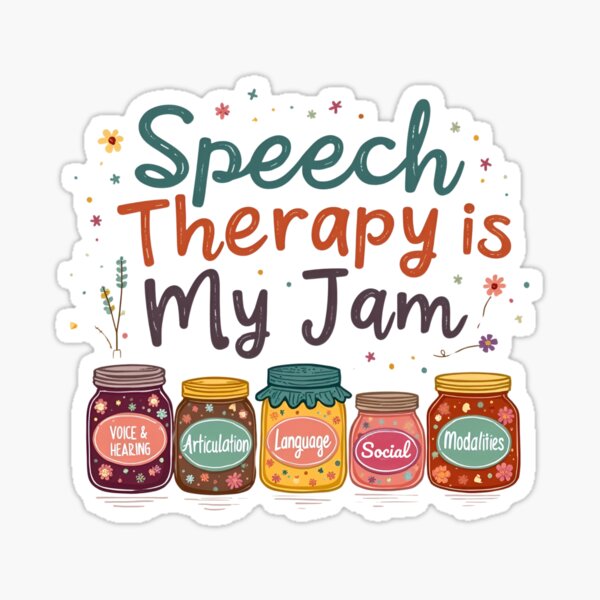 Item preview, Speech Therapy is My Jam, Funny SLP Gift for Speech Language Pathologists - Neurodiversity, Mental Health, Autism Support, Occupational Therapy, ABA Therapist,ADHD, BCBA designed and sold by Orvista.