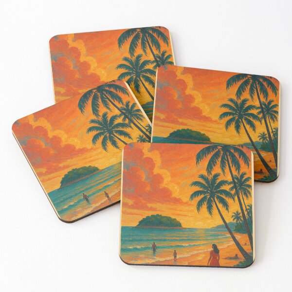 Item preview, Kata Beach Sunset Stroll in Phuket, Thailand designed and sold by Places On Earth.