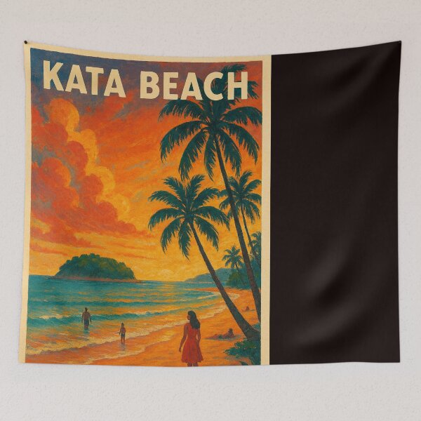 Item preview, Kata Beach Sunset Stroll in Phuket, Thailand designed and sold by Places On Earth.