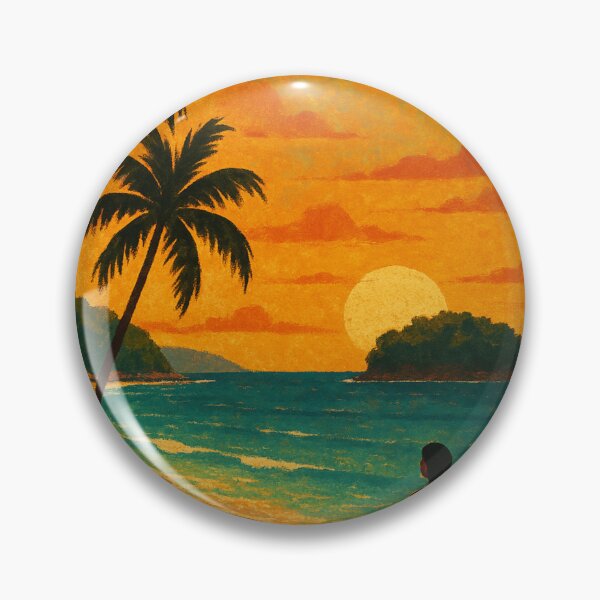 Item preview, Peaceful Kata Beach Sunset in Phuket, Thailand designed and sold by Places On Earth.