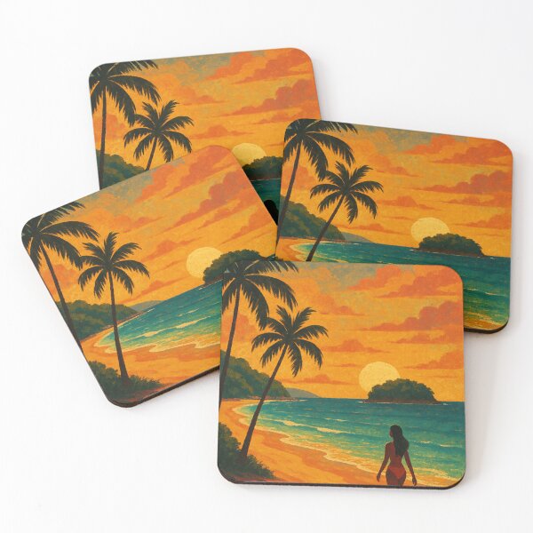 Item preview, Peaceful Kata Beach Sunset in Phuket, Thailand designed and sold by Places On Earth.