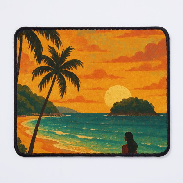 Item preview, Peaceful Kata Beach Sunset in Phuket, Thailand designed and sold by Places On Earth.