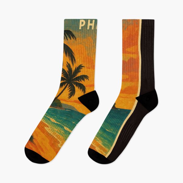 Item preview, Peaceful Kata Beach Sunset in Phuket, Thailand designed and sold by Places On Earth.