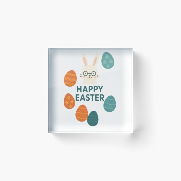 Item preview, Easter, holiday, happy Easter, rabbit, egg, cheerful, colours, colourful, funny, golden designed and sold by B-M-Store.