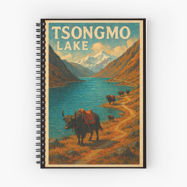 Item preview, Yaks Grazing Along Tsongmo Lake in Sikkim designed and sold by Places On Earth.