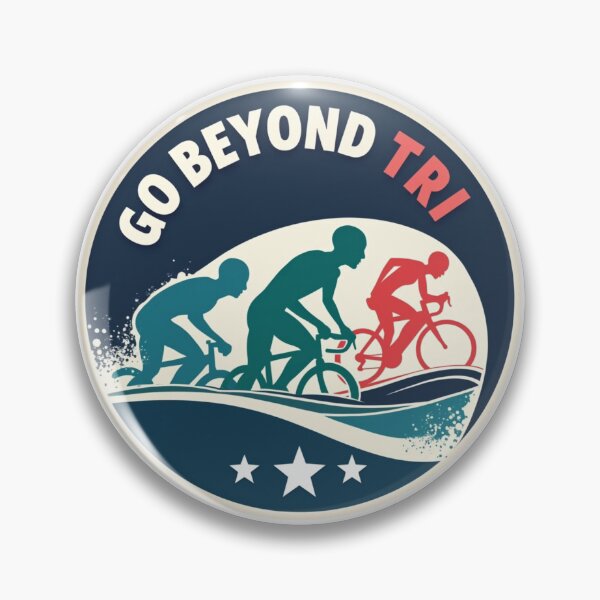 Item preview, Go Beyond Tri – Motivational Triathlon Design for Endurance Athletes designed and sold by Triathlongram.