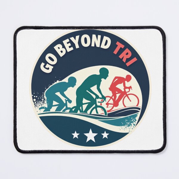 Item preview, Go Beyond Tri – Motivational Triathlon Design for Endurance Athletes designed and sold by Triathlongram.