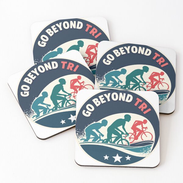 Item preview, Go Beyond Tri – Motivational Triathlon Design for Endurance Athletes designed and sold by Triathlongram.