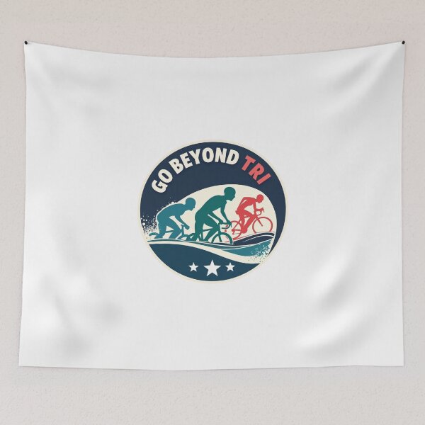 Item preview, Go Beyond Tri – Motivational Triathlon Design for Endurance Athletes designed and sold by Triathlongram.