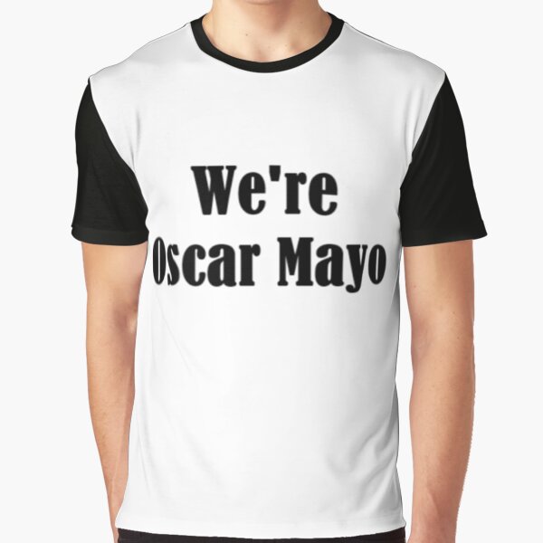 Item preview, We're Oscar Mayo Black Font designed and sold by Hawkins-Merch.