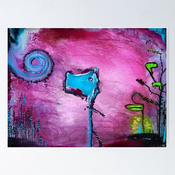 Somewhere, a Lollipop is Crying Poster