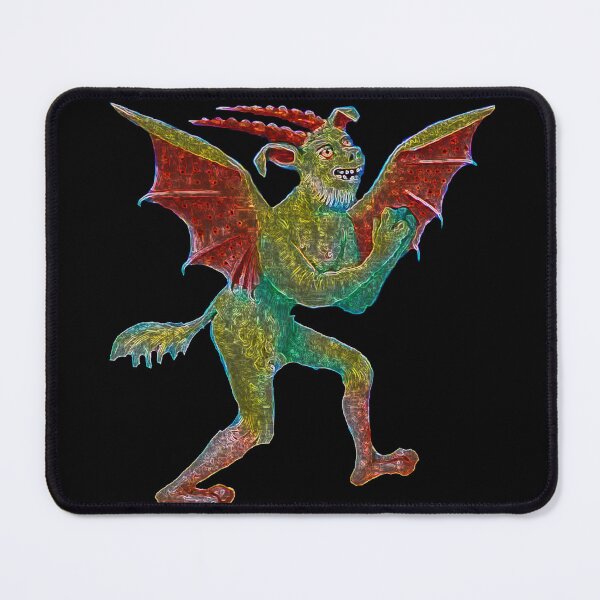Item preview, medieval green devil designed and sold by Cyberomiz.