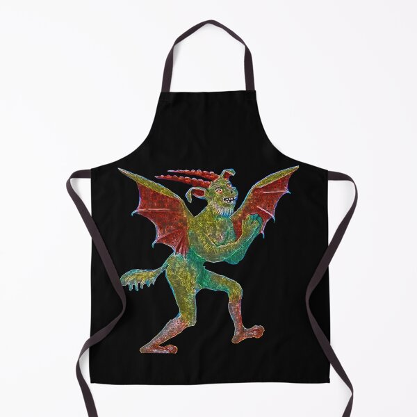 Item preview, medieval green devil  designed and sold by Cyberomiz.