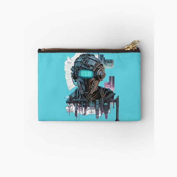 Item preview, Neon Lava: Futuristic Robot in Glowing Colors designed and sold by niksy.