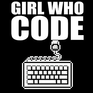 Artwork thumbnail, Girl who code by KeepOnCoding