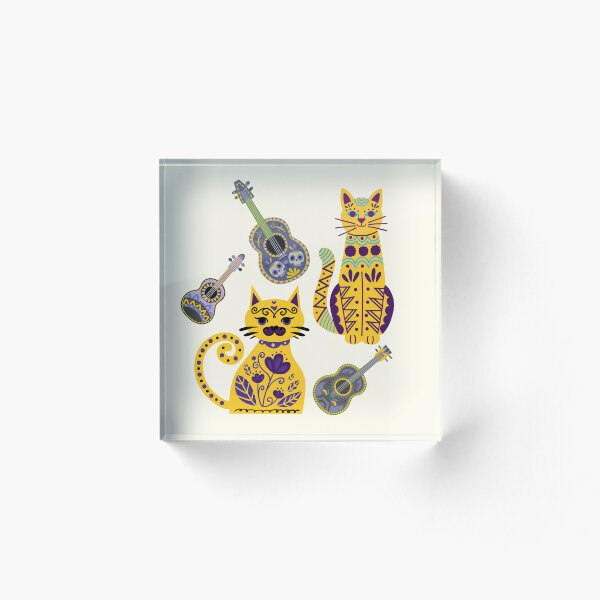 Item preview, Fiesta Cats designed and sold by TurquoiseBird.