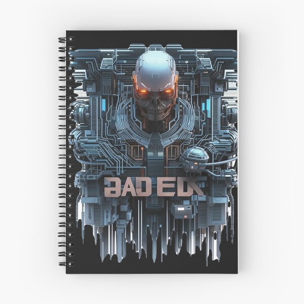 Item preview, Fiery Eyes: Futuristic Robot with Red and Yellow Glare designed and sold by niksy.