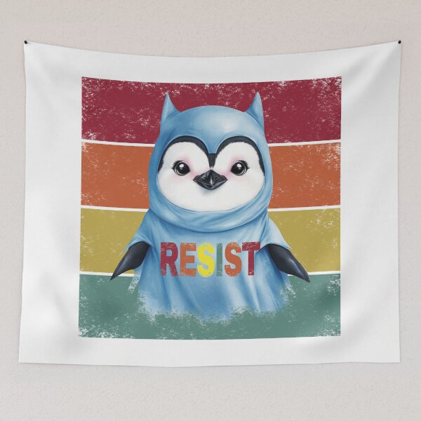Item preview, Resist Penguin. #5 designed and sold by EunsooLee.