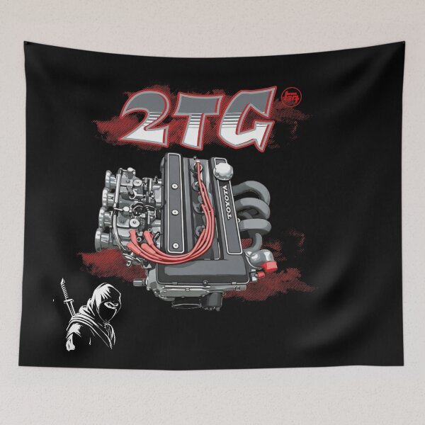 Item preview, Toyota JDM Motor 2TG, Old School Engineering designed and sold by DaygoStyleCo.
