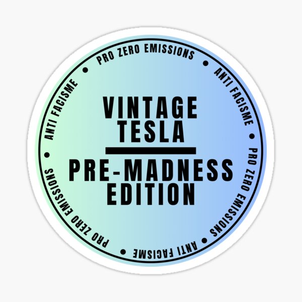 Item preview, Elon Musk madness sparks Tesla owners to express their dislike designed and sold by raedlisam.