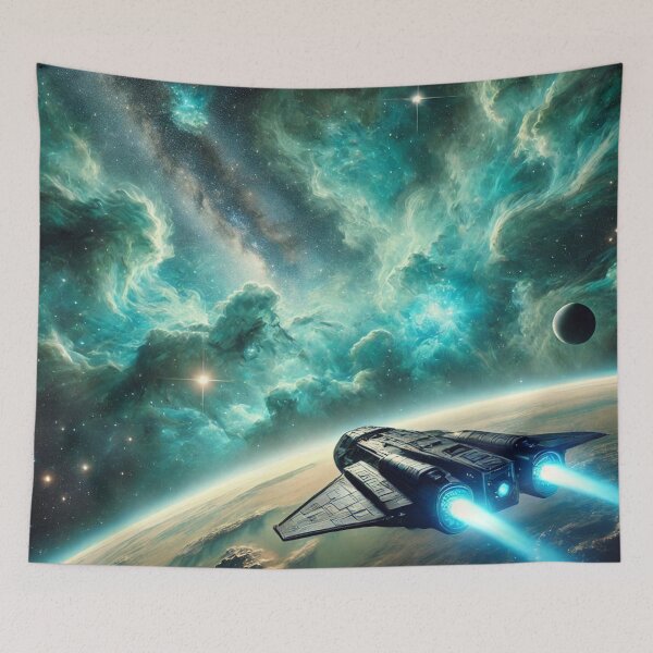 Item preview, space themed designed and sold by TEEJAMBOREE.