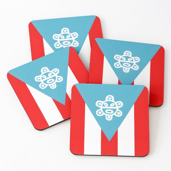 Item preview, Taino Puerto Rico Flag designed and sold by Cassiusrising.