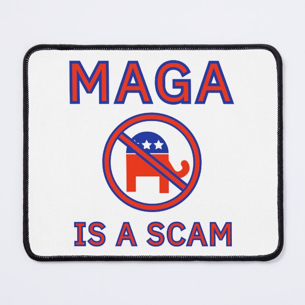 Item preview, MAGA is a scam  designed and sold by Rachel the Artist .