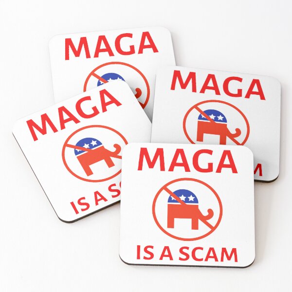 Item preview, MAGA is a scam designed and sold by Rachel the Artist .
