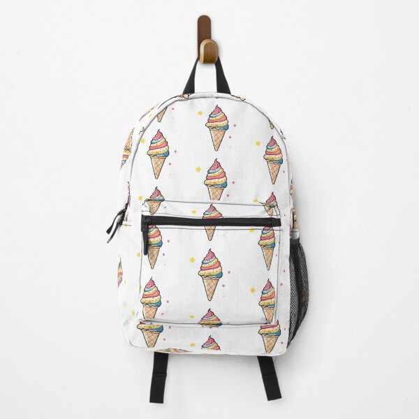 Item preview, Cute Rainbow Multi-colored Ice Cream Cone designed and sold by MMAR-Designs.