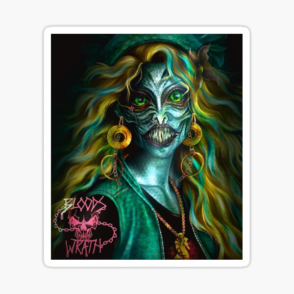Item preview, Lagoona Blue! (Monster Ver.) designed and sold by bloodswrath.