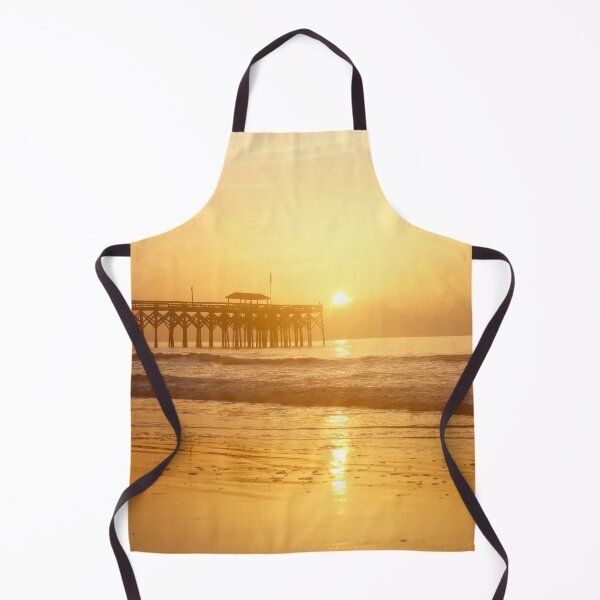 Item preview, Pier at misty Sunrise – Atlantic Coast Awakens designed and sold by Maryna Gumenyuk.