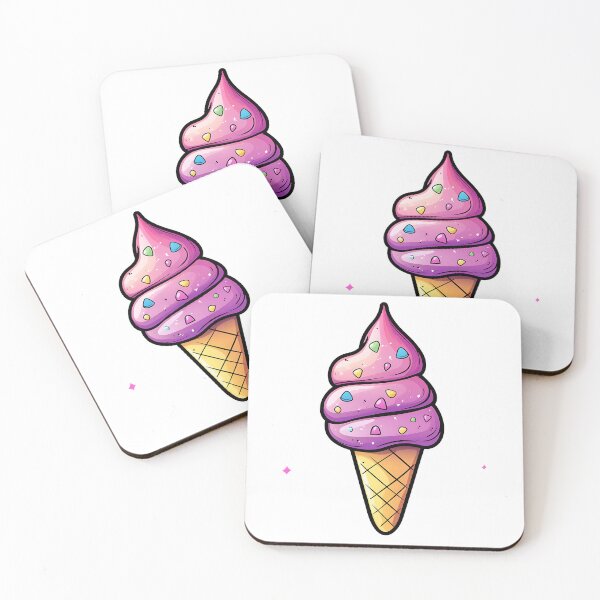Item preview, Cute Multi-colored Ice Cream Cone designed and sold by MMAR-Designs.