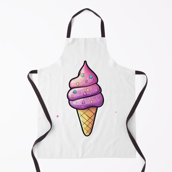 Item preview, Cute Multi-colored Ice Cream Cone designed and sold by MMAR-Designs.