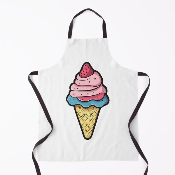 Item preview, Cute Multi-colored Ice Cream Cone designed and sold by MMAR-Designs.
