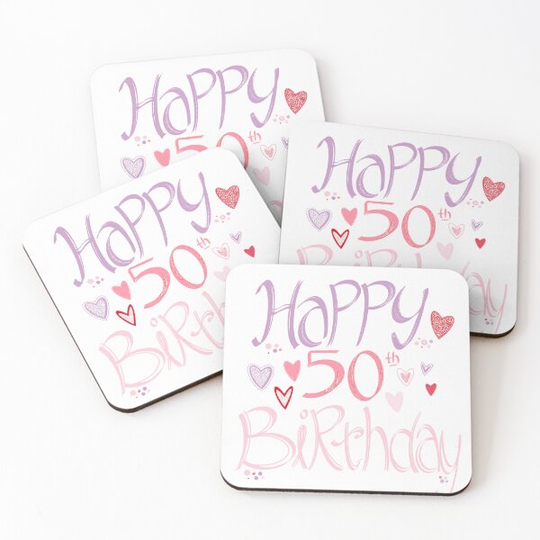 Item preview, Happy 50th Birthday  designed and sold by zanydoodles.
