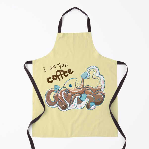 Item preview, Coffee loving octopus designed and sold by Mycks.