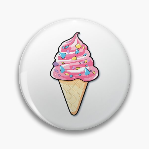 Item preview, Cute Multi-colored Ice Cream Cone With Sprinkles designed and sold by MMAR-Designs.