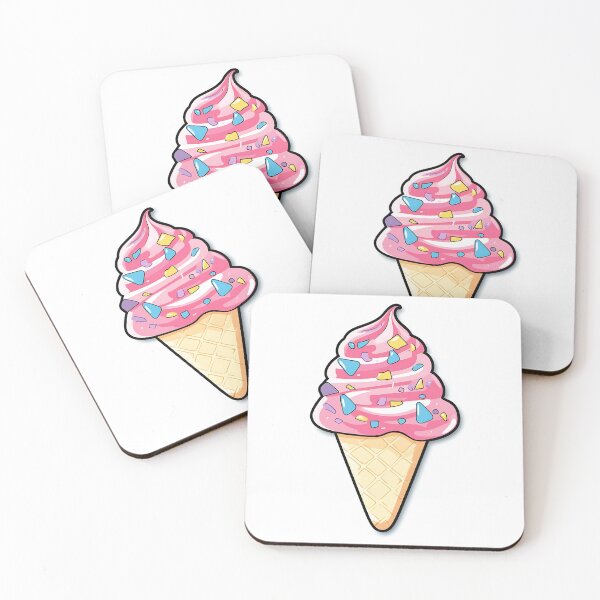 Item preview, Cute Multi-colored Ice Cream Cone With Sprinkles designed and sold by MMAR-Designs.