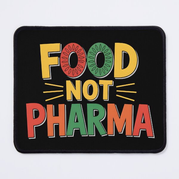 Item preview, Food Not Pharma designed and sold by SillyDarkShop.