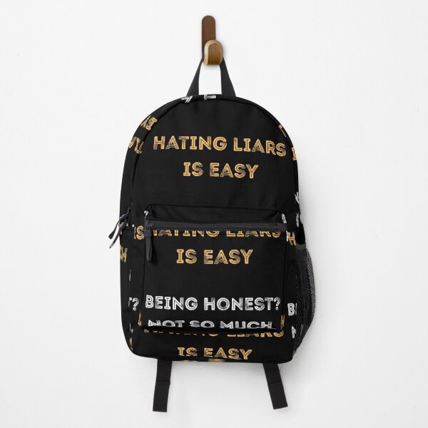Item preview, Hating Liars Is Easy – Honest Irony Shirt designed and sold by PranaLume.