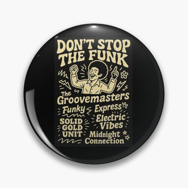 Item preview, Don’t Stop the Funk Tee – Bootleg Funk Band Parody Shirt, Retro Wavy Doodles Aesthetic designed and sold by DJCApparel.