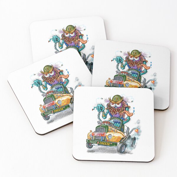Item preview, Mack and Cheese Hot Rod Truck designed and sold by Smart Aleck Art.