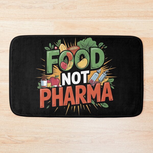 Item preview, Food Not Pharma designed and sold by SillyDarkShop.