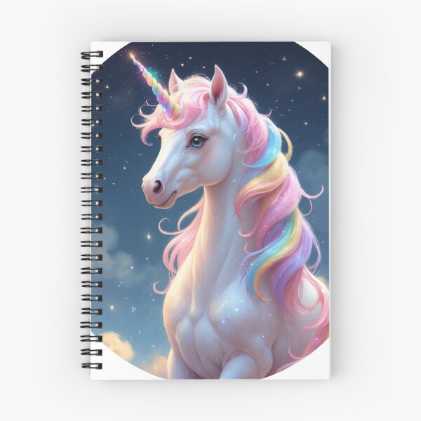 Item preview, Whispers of Enchantment: First Meeting with Shimmering RainBow Unicorn designed and sold by Jill's Closet.