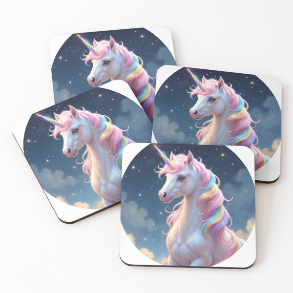 Item preview, Whispers of Enchantment: First Meeting with Shimmering RainBow Unicorn designed and sold by Jill's Closet.
