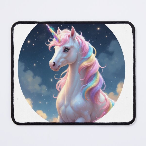 Item preview, Whispers of Enchantment: First Meeting with Shimmering RainBow Unicorn designed and sold by Jill's Closet.