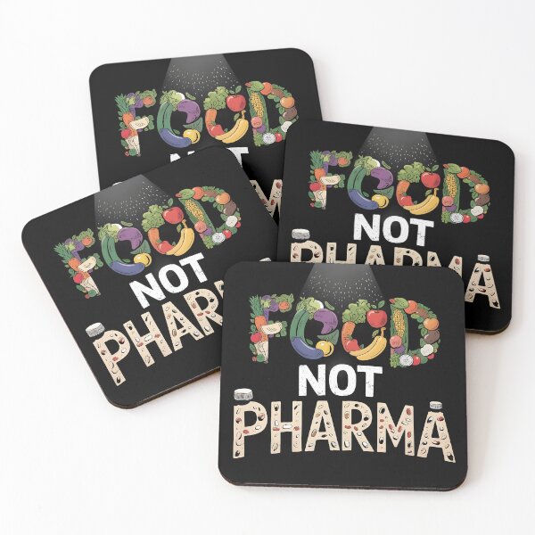 Item preview, Food Not Pharma designed and sold by SillyDarkShop.