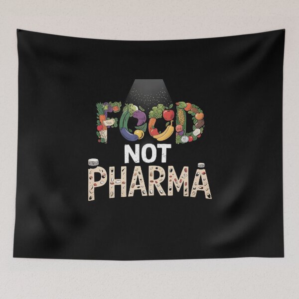 Item preview, Food Not Pharma designed and sold by SillyDarkShop.