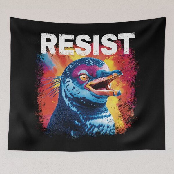 Item preview, Resist Penguin. #6 designed and sold by EunsooLee.